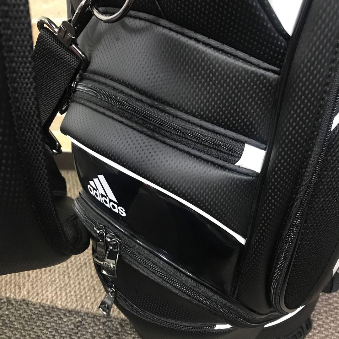 【新品】アディダス 自立式 キャディバック（9.5型）