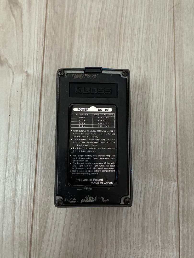 BOSS CS-1 銀ネジ 日本製