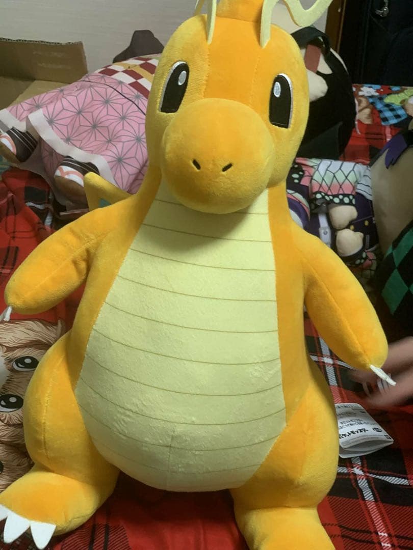 ミニオンとドラゴンの大きなぬいぐるみセット