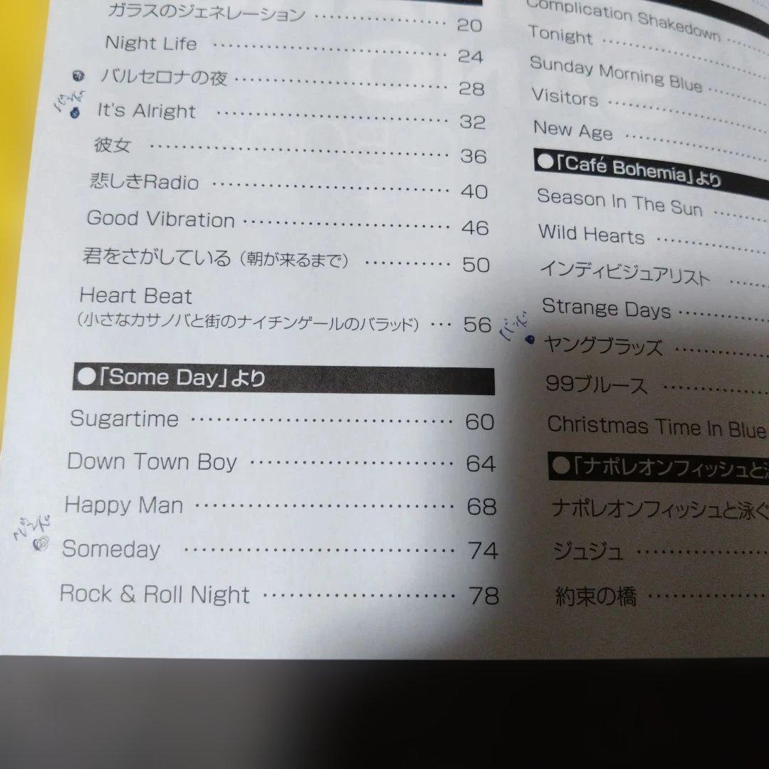 最終値下げ♪佐野元春 ギター・ソング・ブック