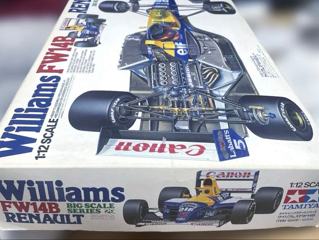 タミヤ模型1/12ウィリアムスFW14B