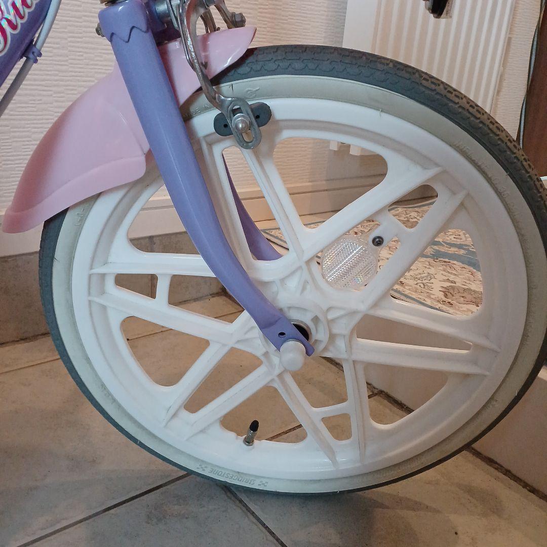 エコキッズ　自転車　18インチ　ピンク