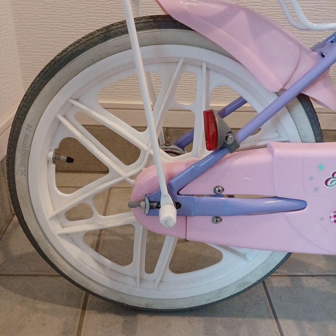 エコキッズ　自転車　18インチ　ピンク