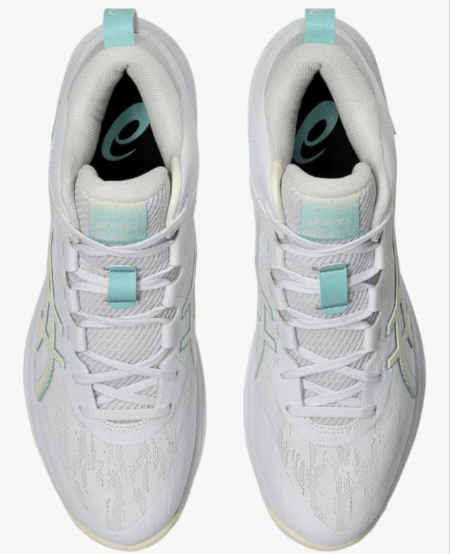 ASICS バスケットボールシューズ ホワイト/ミント