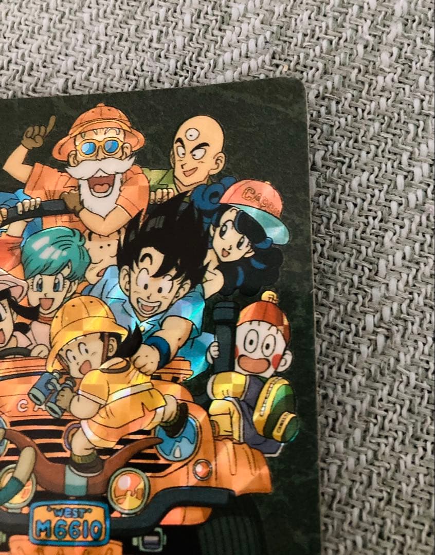 【激レア当時物】ドラゴンボール ビジュアルアドベンチャー 初期キラ 6枚セット