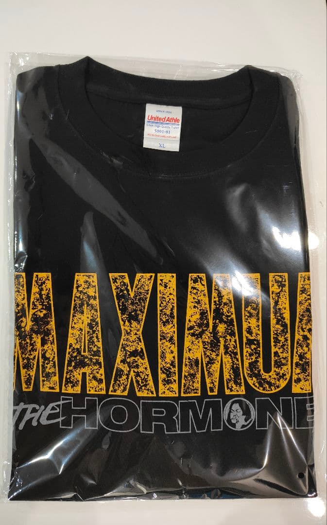 【Tシャツ＆プルーフ】マキシマム ザ ホルモン メンカタコテリズン 福岡