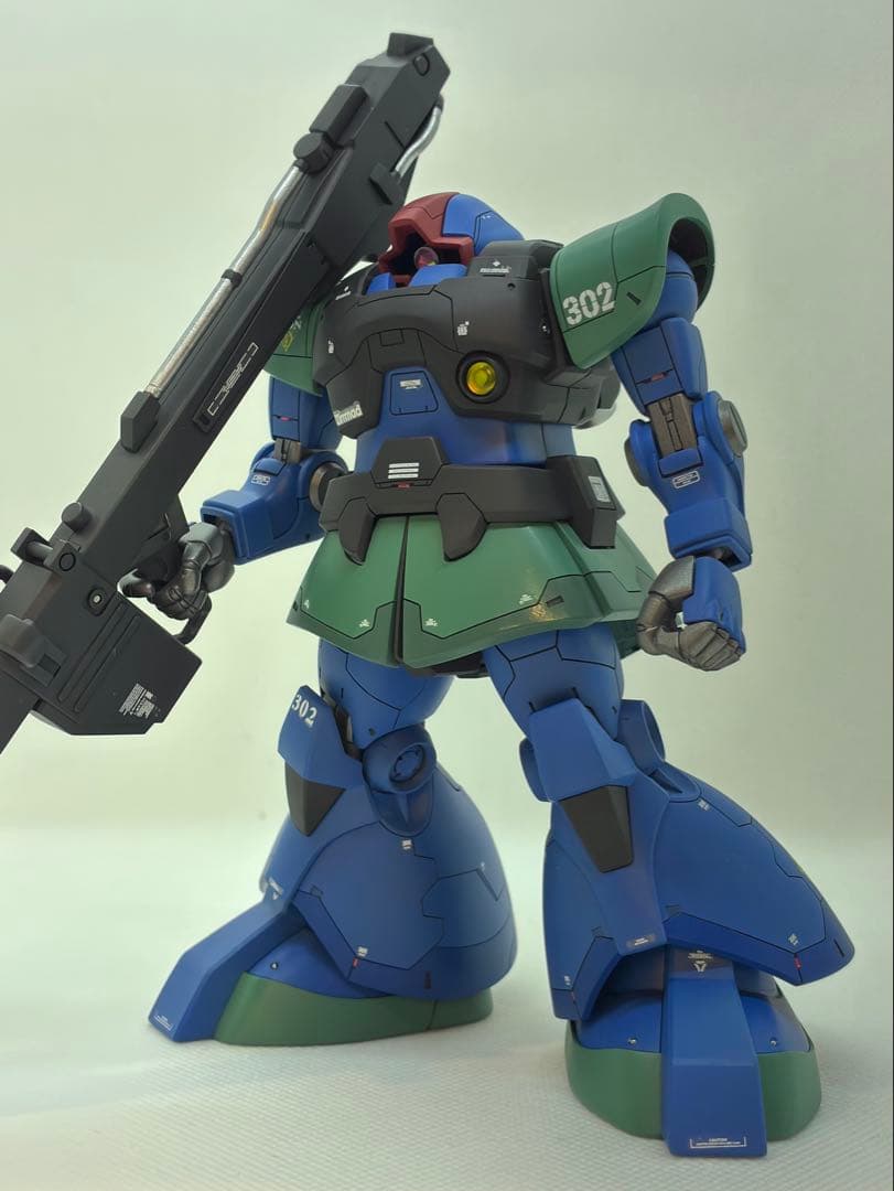 HGリックドム、高機動型ザク2 塗装改修済　完成品　ガンプラ