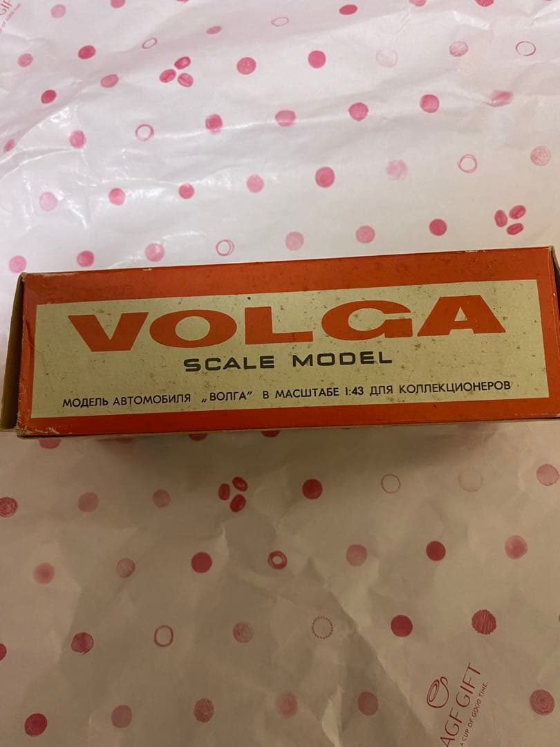 VOLGA タクシー SCALE 1:43 ソビエト製ミニカー