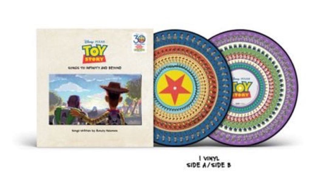 【新品未開封】TOY STORY 30周年 アナログ盤 ピクチャーレコード