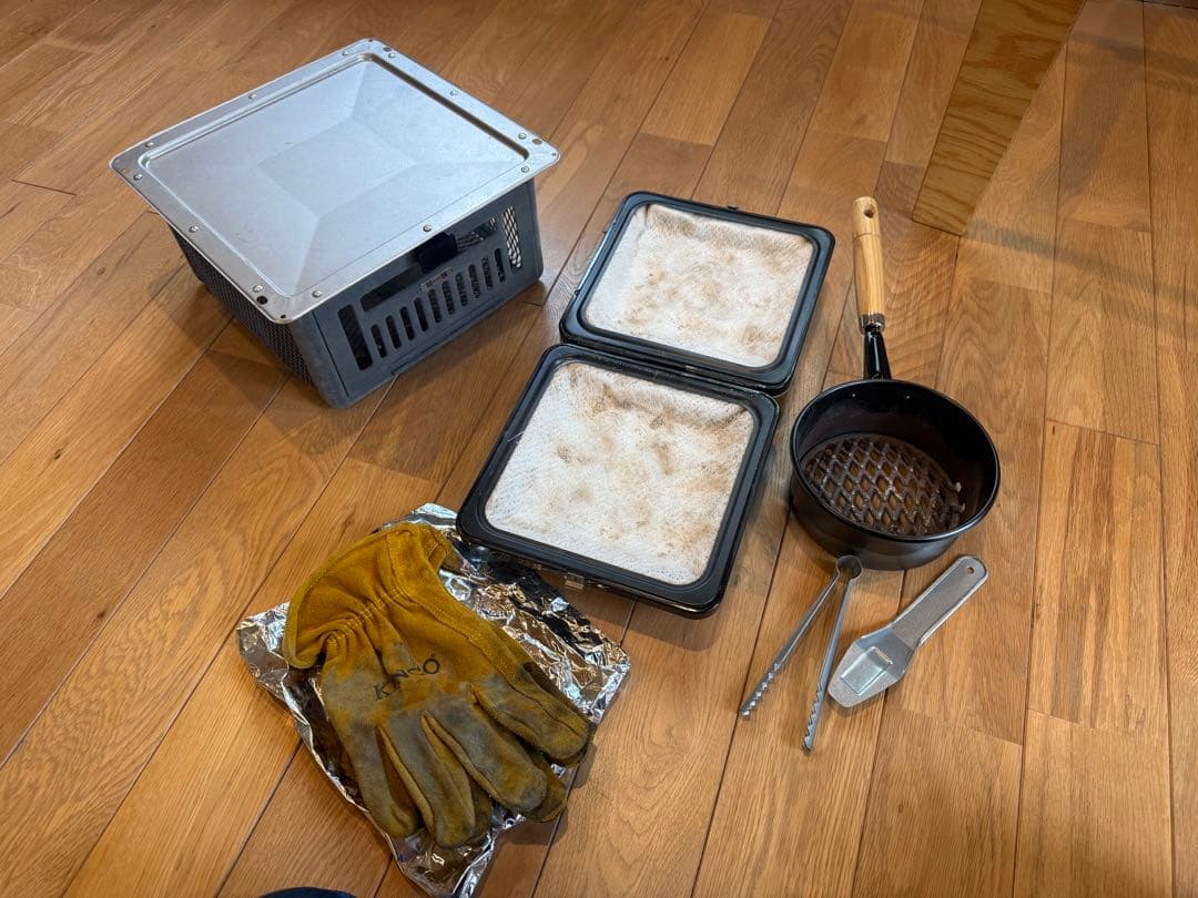 SO9 アウトドア豆炭こたつ 燃焼器・こたつ布団フルセット！①