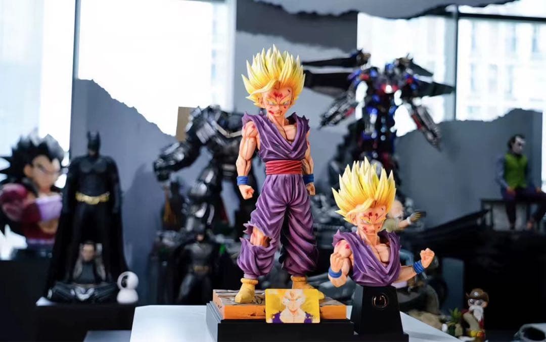 ドラゴンボール 孫悟飯 ガレキ ガレージキット スタチュー X②⑥