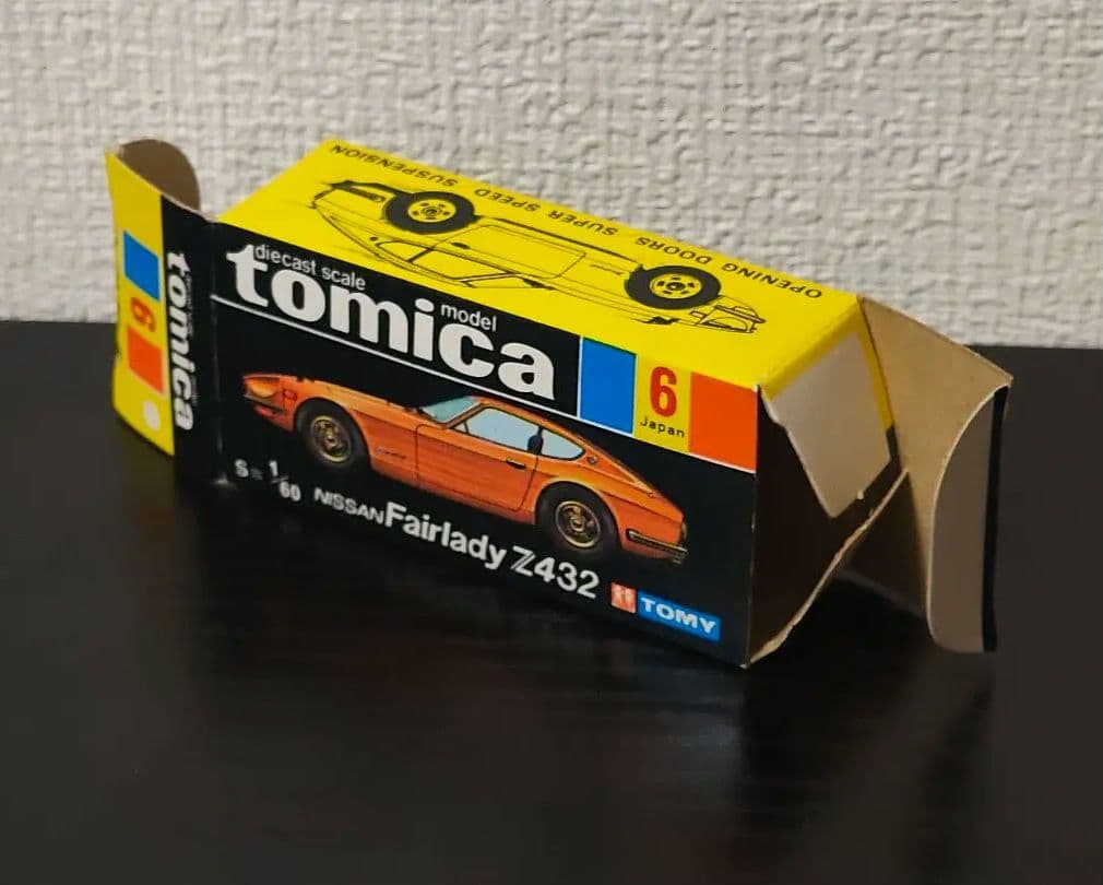 TOMICA　トミカ　フェアレディZ432　1Aホイール　箱付き