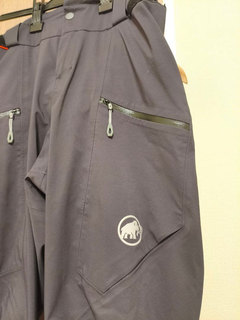 マムート メンズ ハルディグラット ビブ パンツ サイズ46SH (S SH)