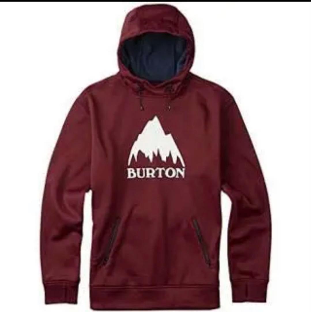 Burton 撥水パーカー ボルドー S