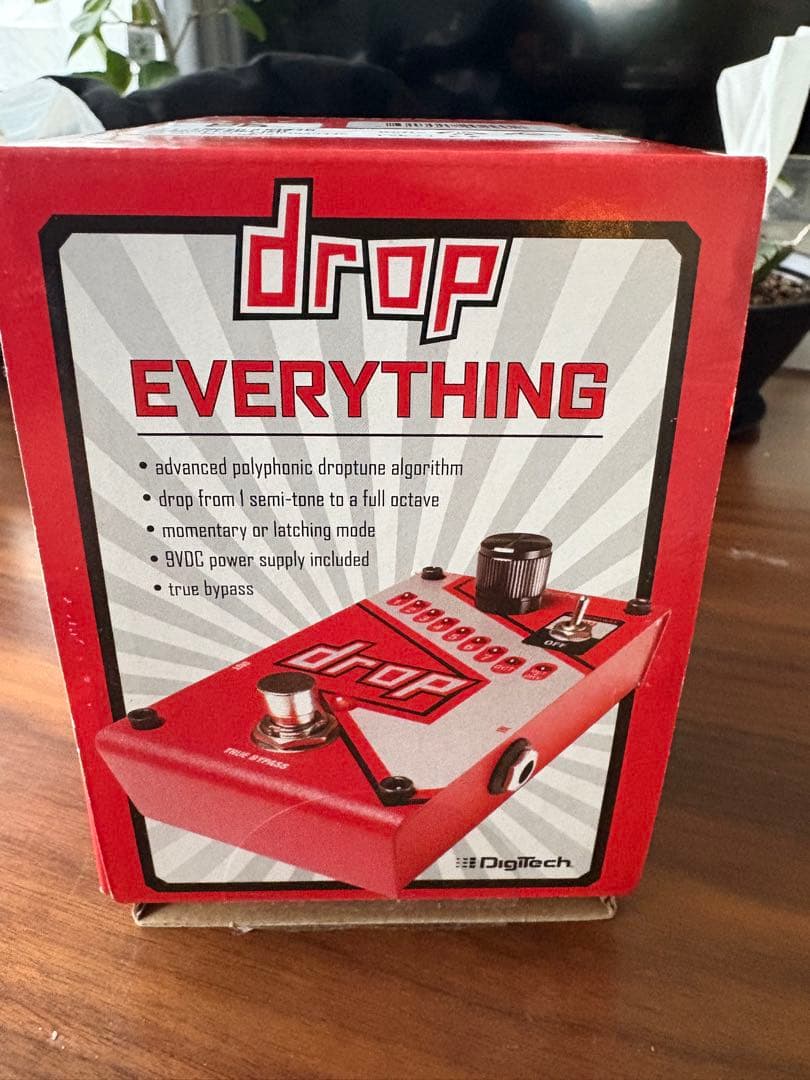 DigiTech Drop ギターエフェクター レッド