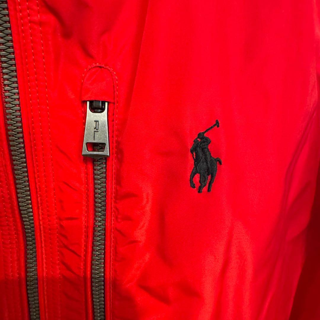 POLOラルフローレン ナイロンジャケット（RED）