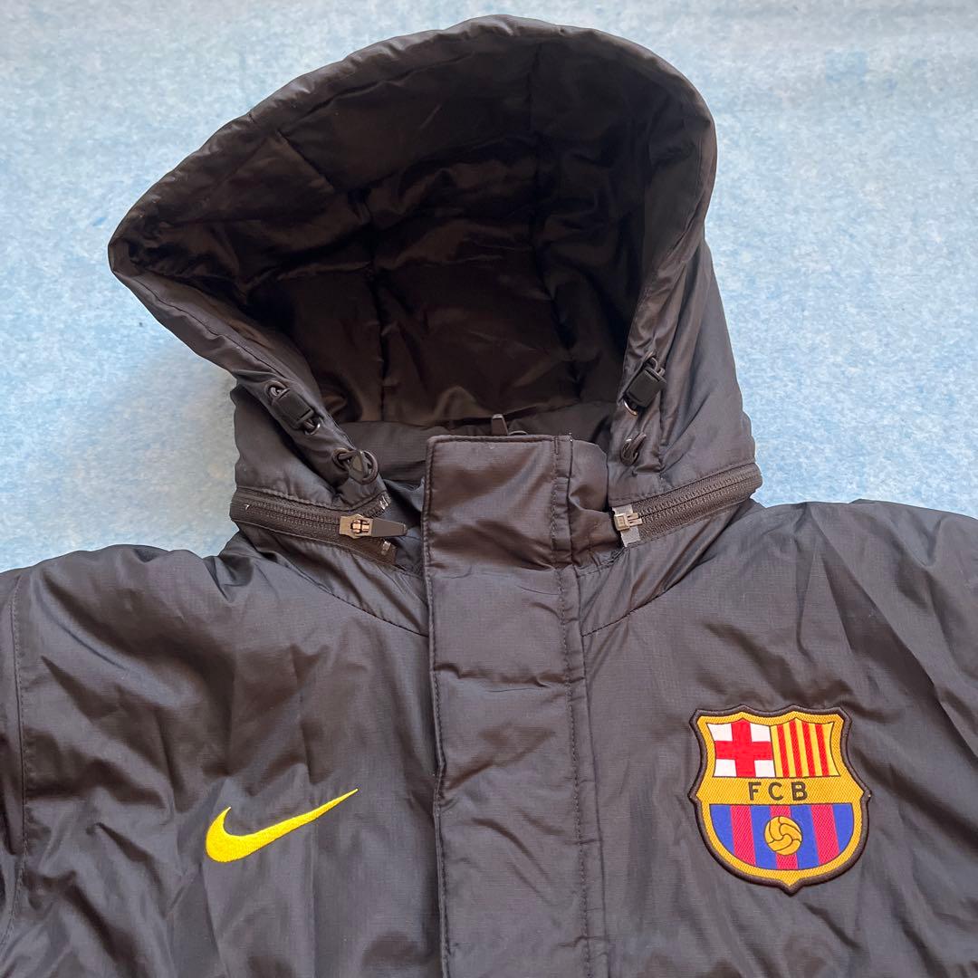 Nike FC Barcelona ベンチコート ブラック