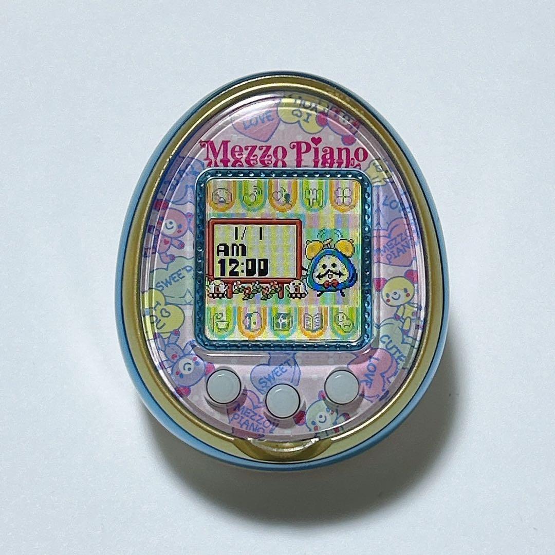 たまごっち 4U ブルー メゾピアノカバー ストラップ付
