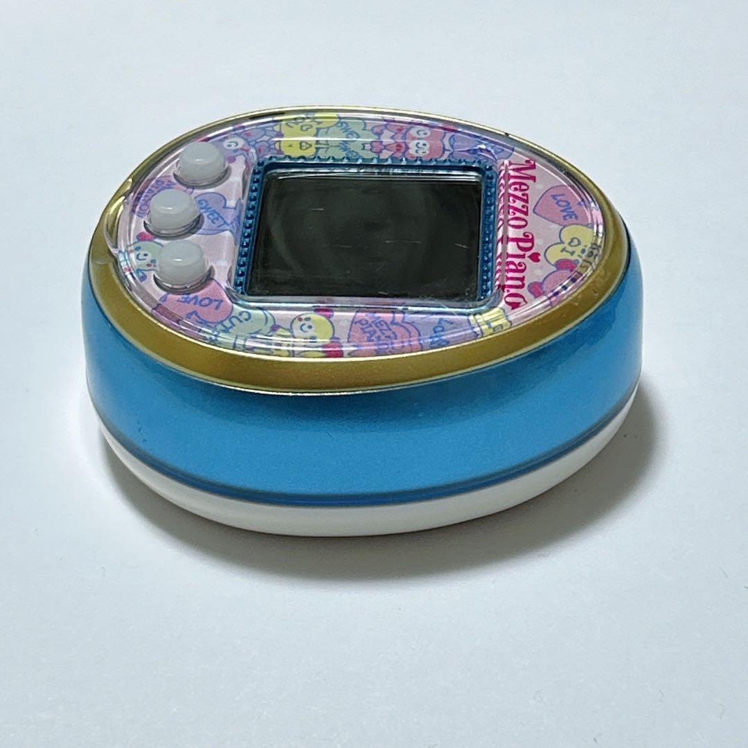 たまごっち 4U ブルー メゾピアノカバー ストラップ付