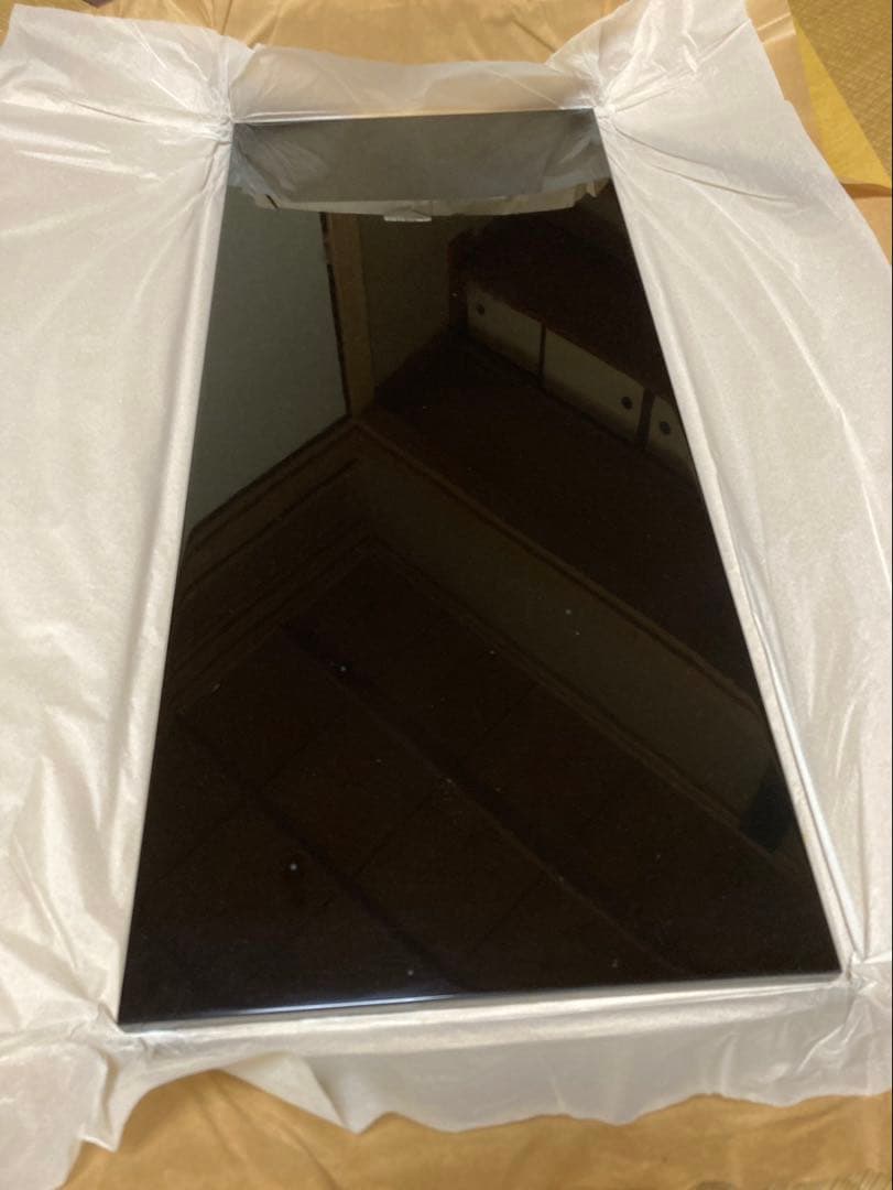 ほぼ新品　茶道具 黒真塗 長板 炉用 風炉用 壱双 元箱　塗師』戸塚富悦作