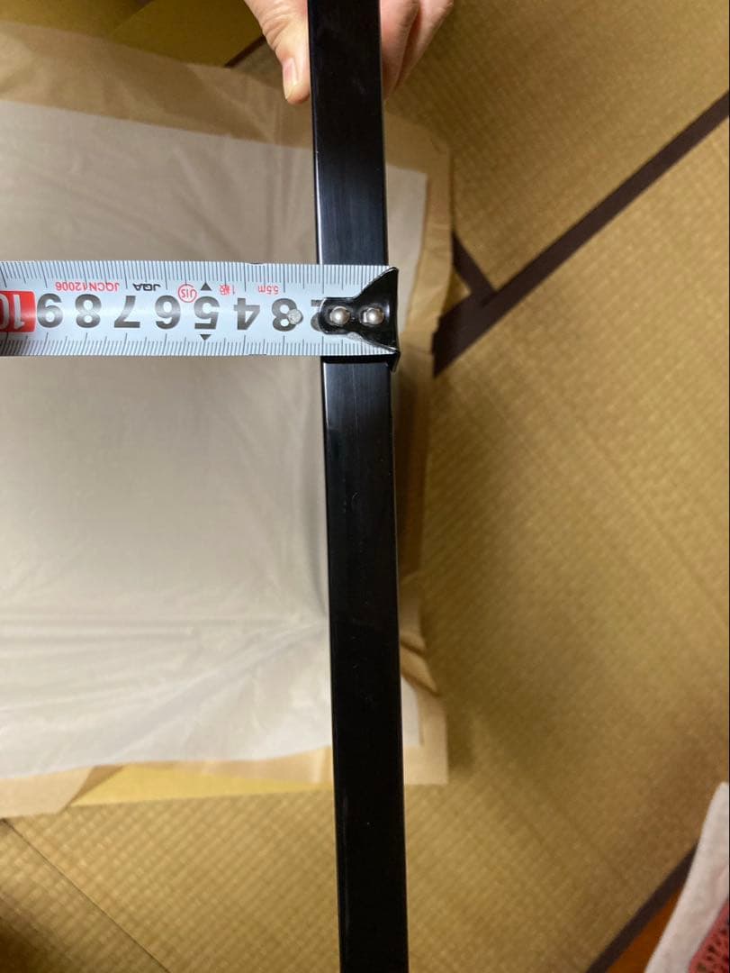 ほぼ新品　茶道具 黒真塗 長板 炉用 風炉用 壱双 元箱　塗師』戸塚富悦作