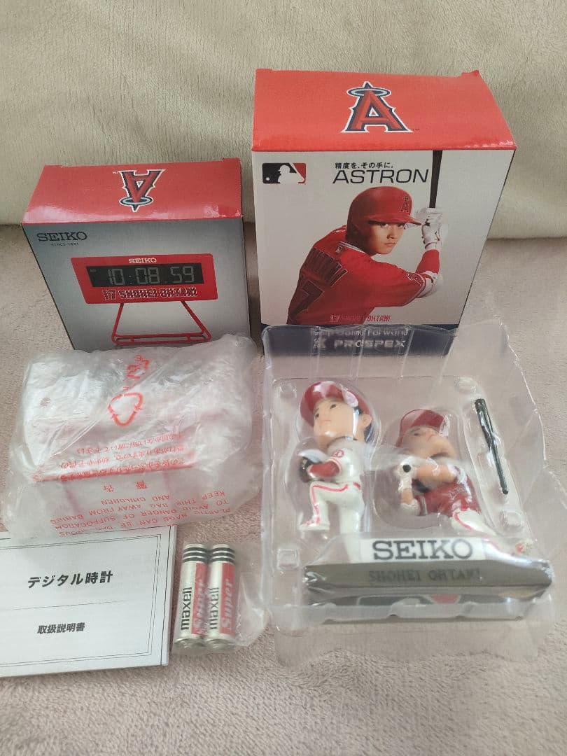 大谷翔平選手☆限定スペシャルセット☆ ボブルヘッド フィギュア