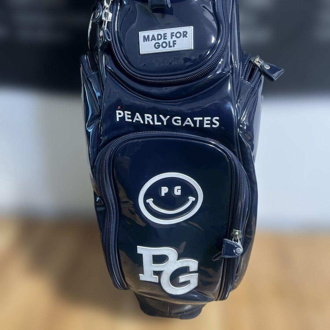 PEARLY GATES ゴルフバッグ ネイビー