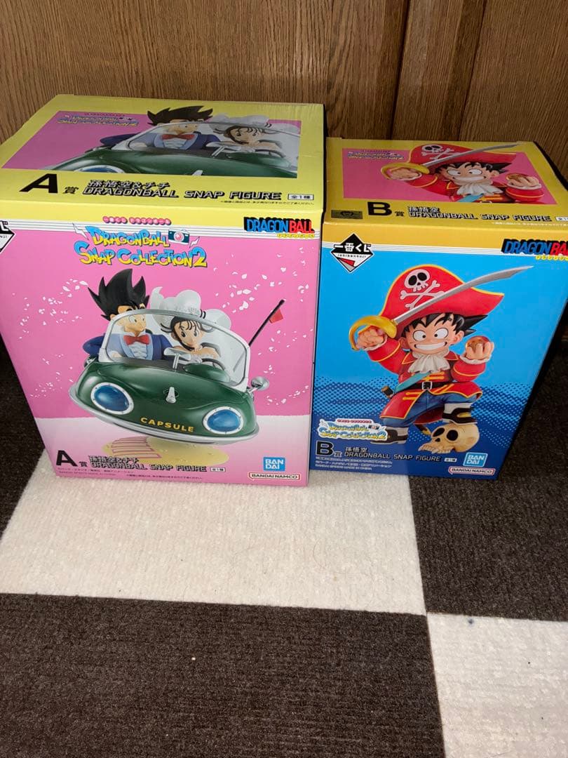 ドラゴンボール 一番くじ スナップコレクション2 A賞 B賞　フィギュア 新品