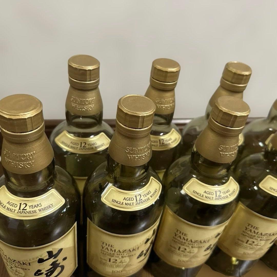 山崎12年100周年ボトル空き瓶12本