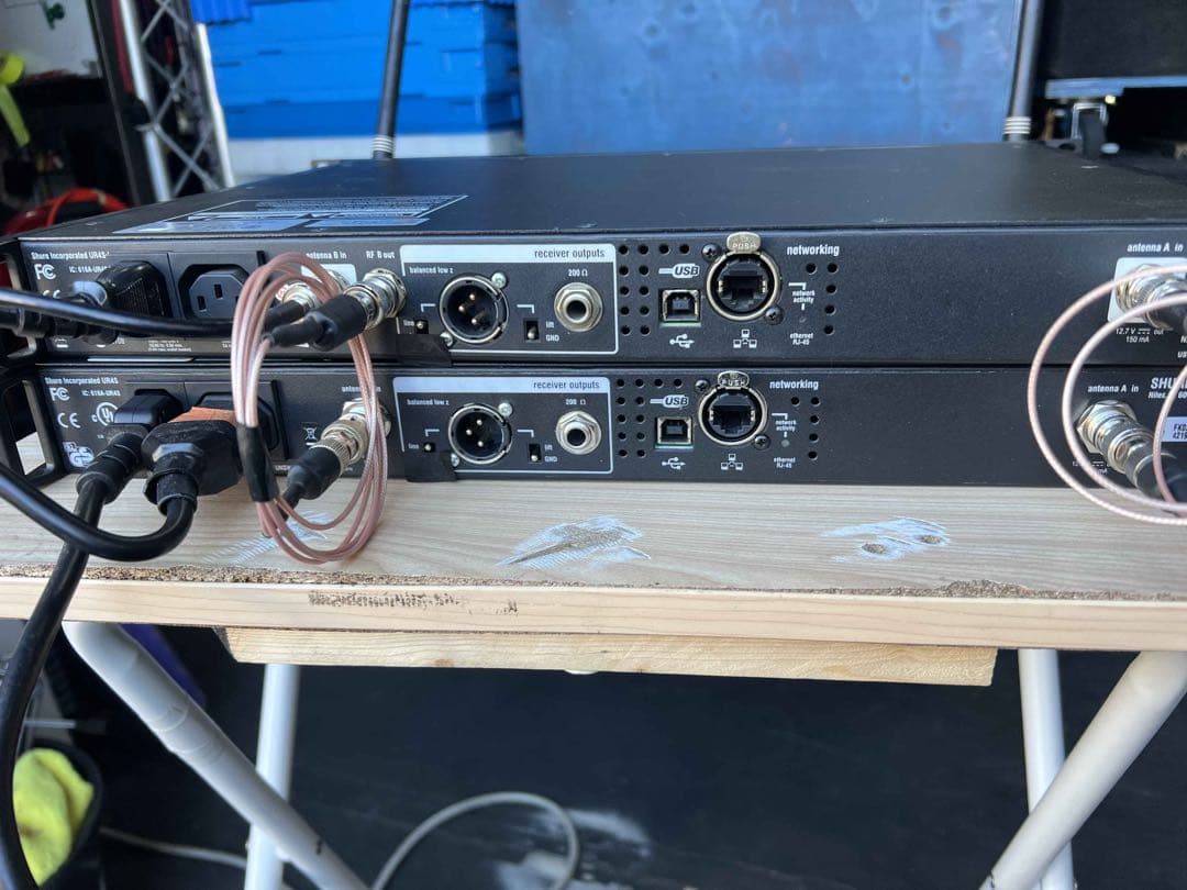 Shure UR4S x2 ABJ 779-810 ワイヤレス2台セット
