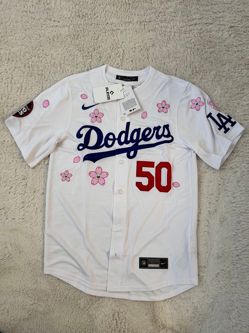 村上隆 MLB TOKYO SERIES BETTS ベッツ ユニフォーム S