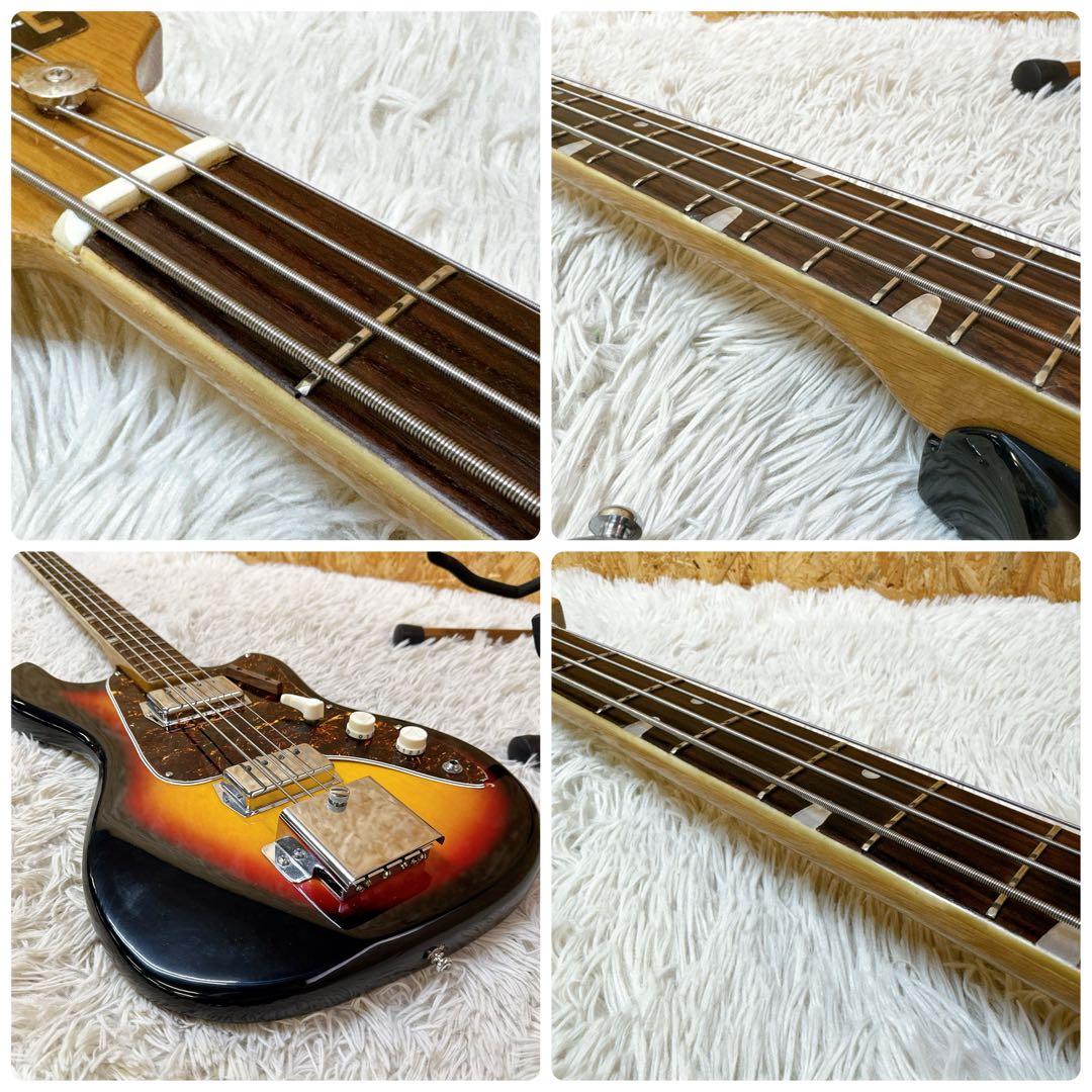 1960年代 GUYATONE/グヤトーン EB-7 ビザールベース 日本製