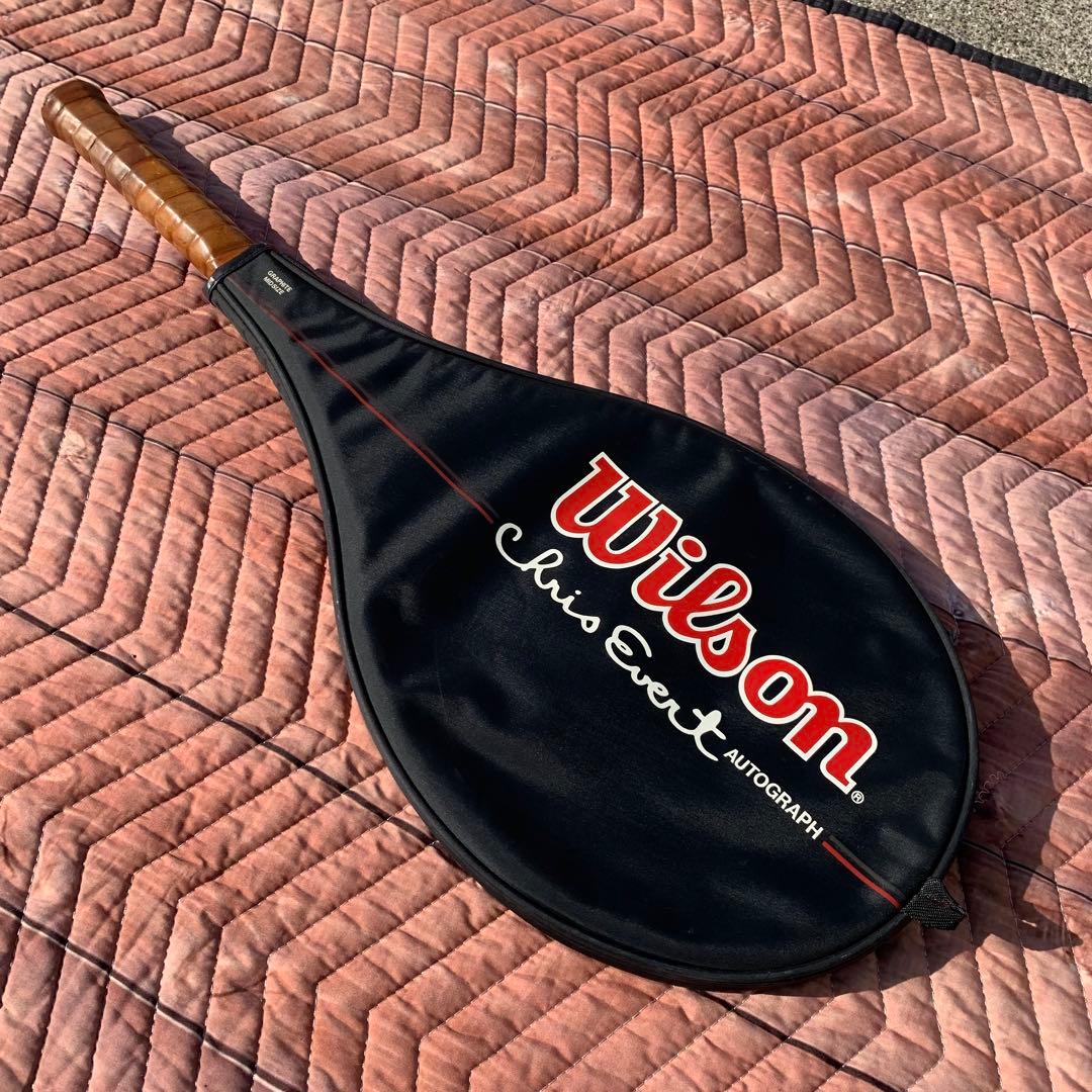 レア　Wilson Chris Evert Autograph ラケット　テニス
