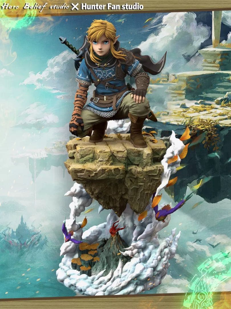 リンク　フィギュア　セルダの伝説　ガレージキット