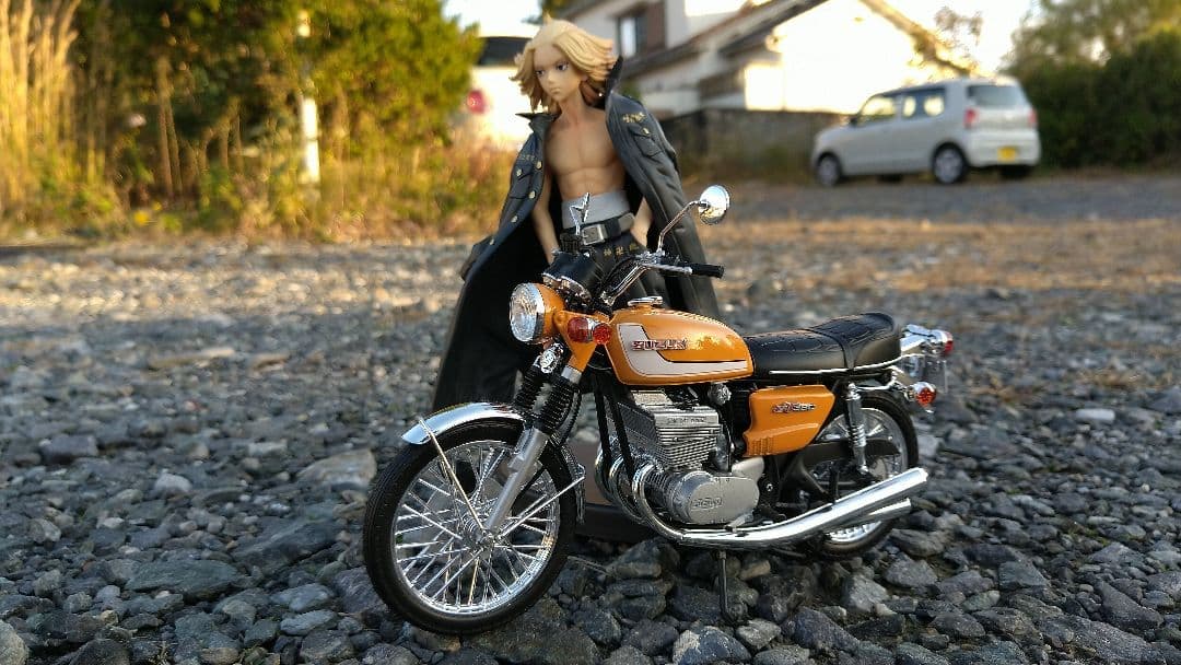バイクプラモデル1/12 プラモデルのみの販売。製作専用