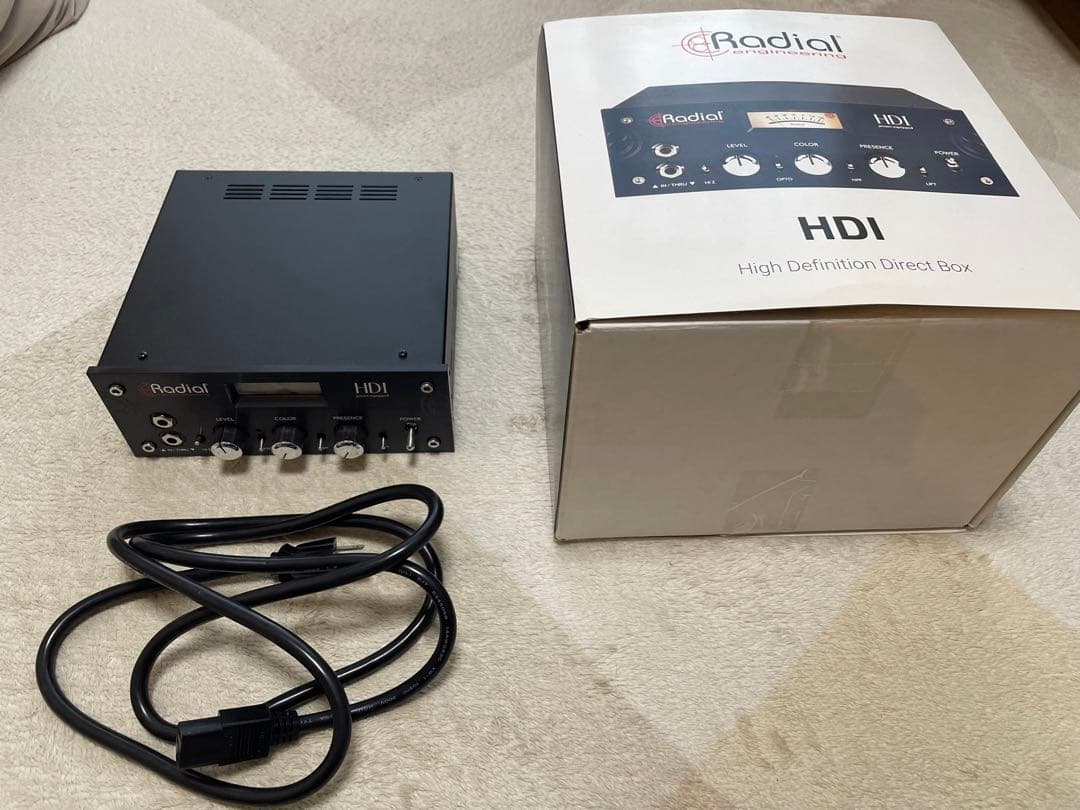 Radial HDI スタジオクオリティDI