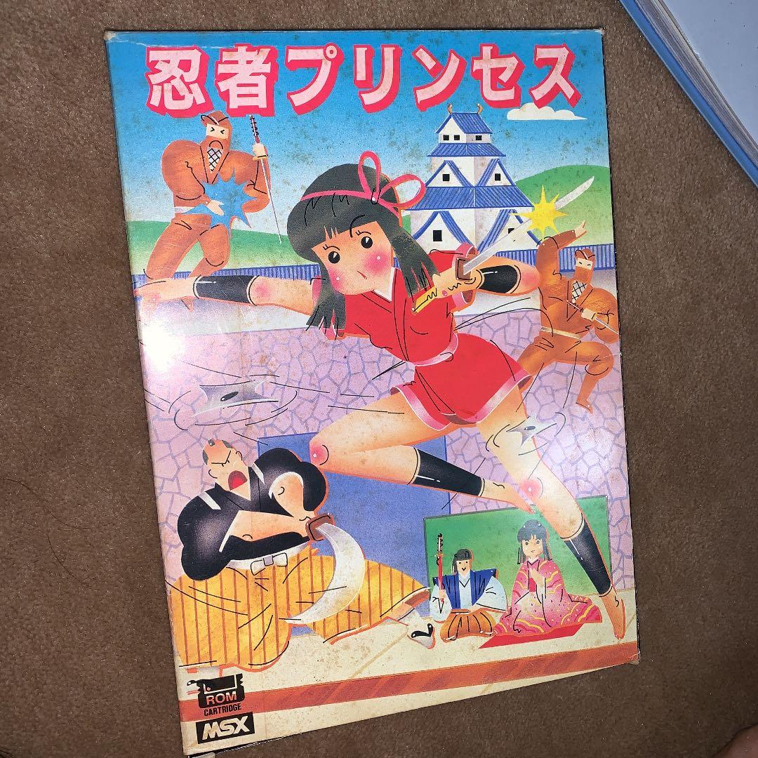 【美品】忍者プリンセス　MSX ROM