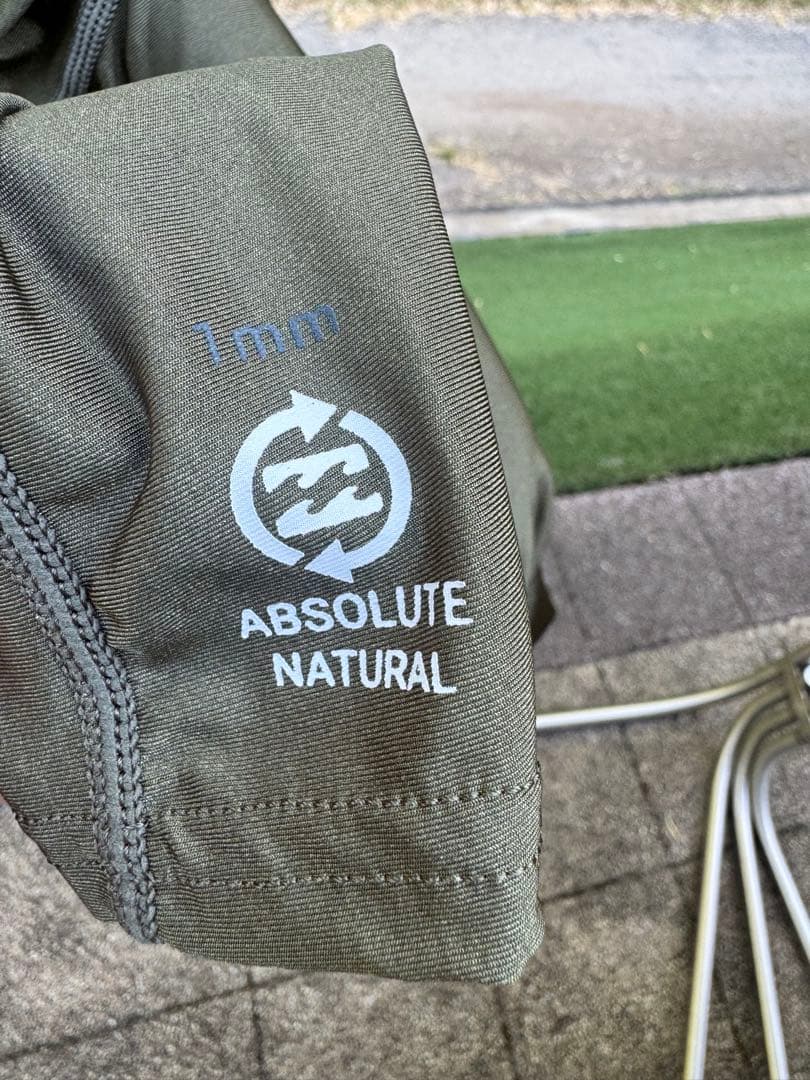 ビラボン　ABSOLUTE JACKET HOODIE 1x0.5mm