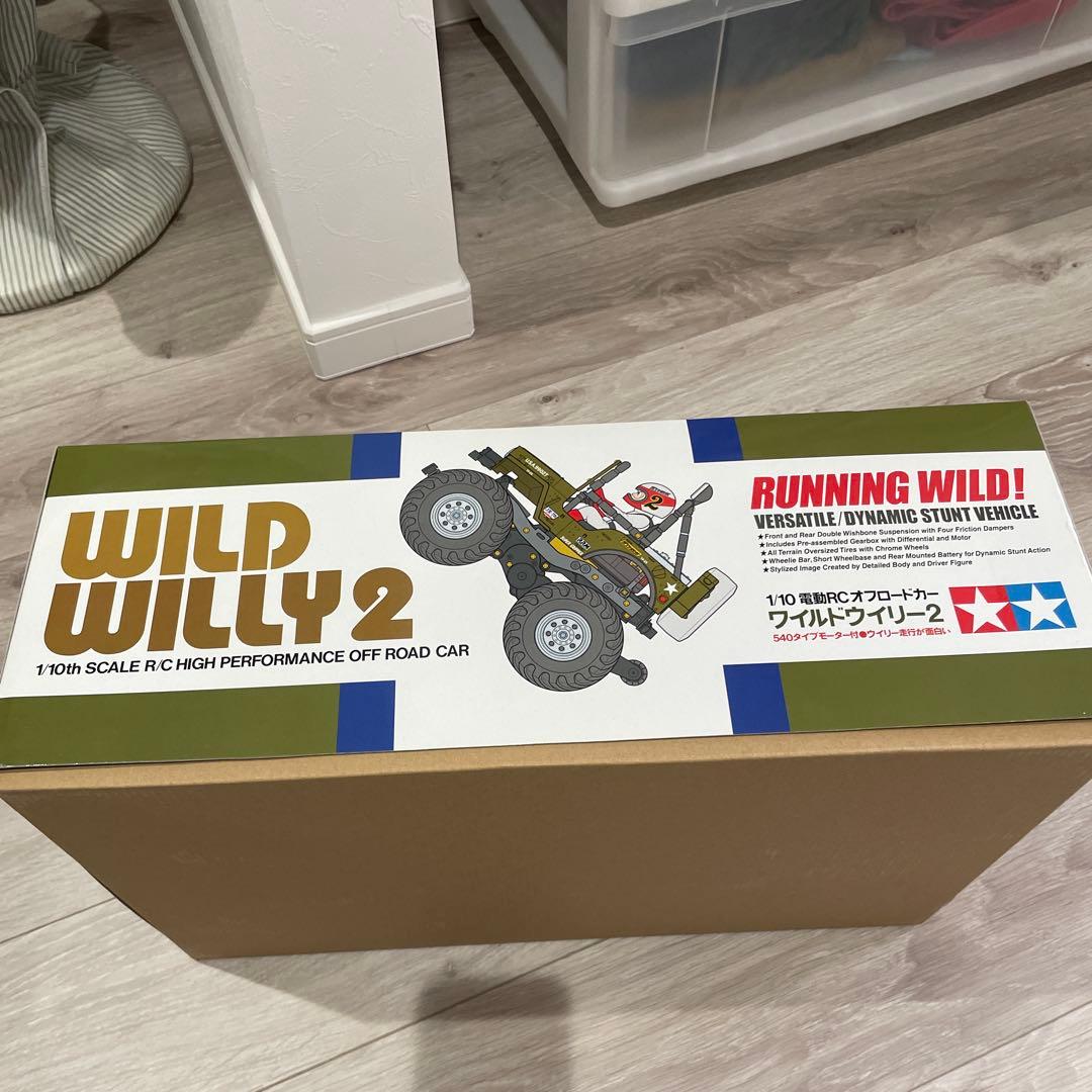 新品未組み立て　TAMIYA WILD WILLY 2 WR-02ベアリング付き