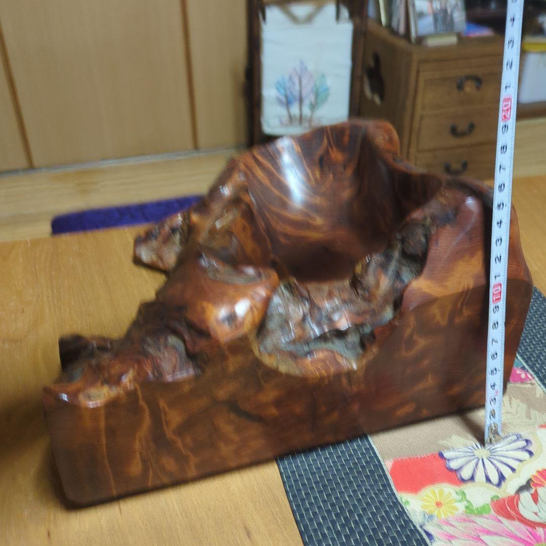 ✨格安価格✨屋久杉木彫刻 花台工芸品未使用に近い