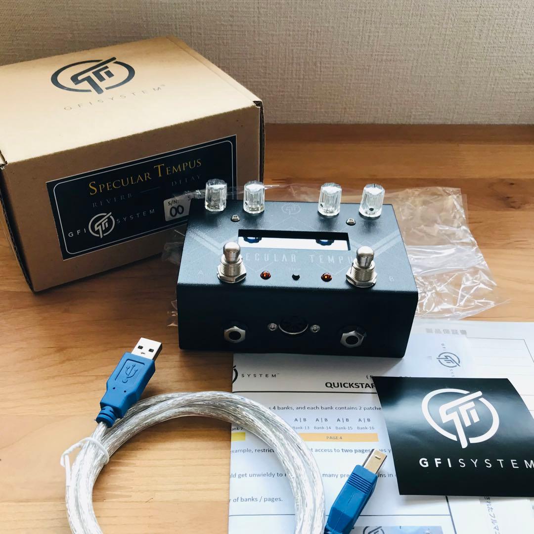 GFI SYSTEM Specular Tempus リバーブ&ディレイ 限定色