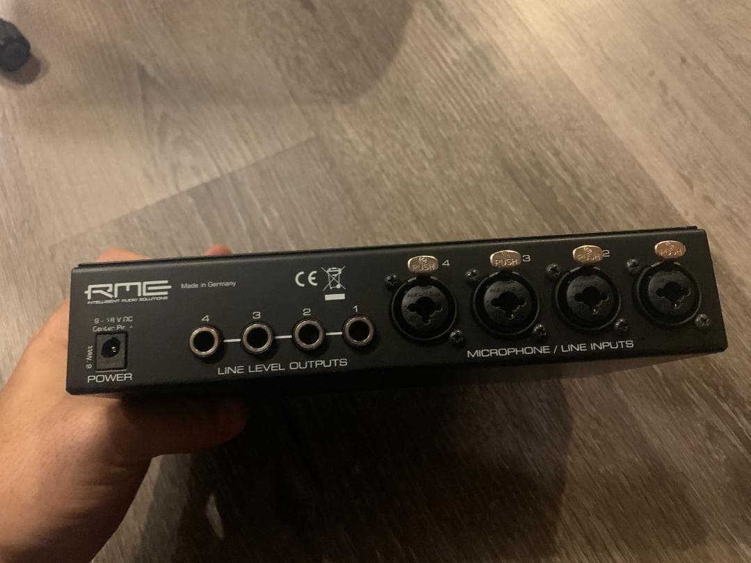【正常動作品】RME QuadMic II マイクプリアンプ