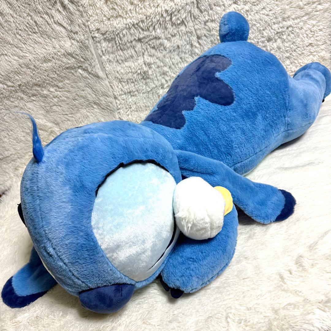 【ディズニーストア限定】　スティッチ　スーパービッグ　ぬいぐるみ　特大　大きい