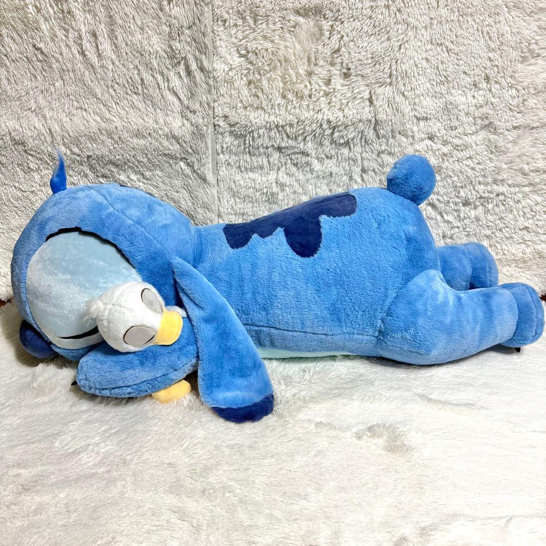 【ディズニーストア限定】　スティッチ　スーパービッグ　ぬいぐるみ　特大　大きい