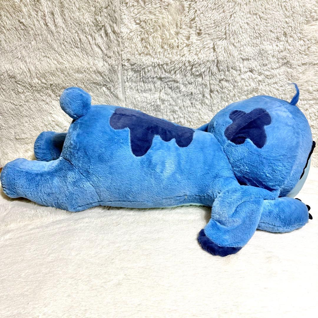 【ディズニーストア限定】　スティッチ　スーパービッグ　ぬいぐるみ　特大　大きい