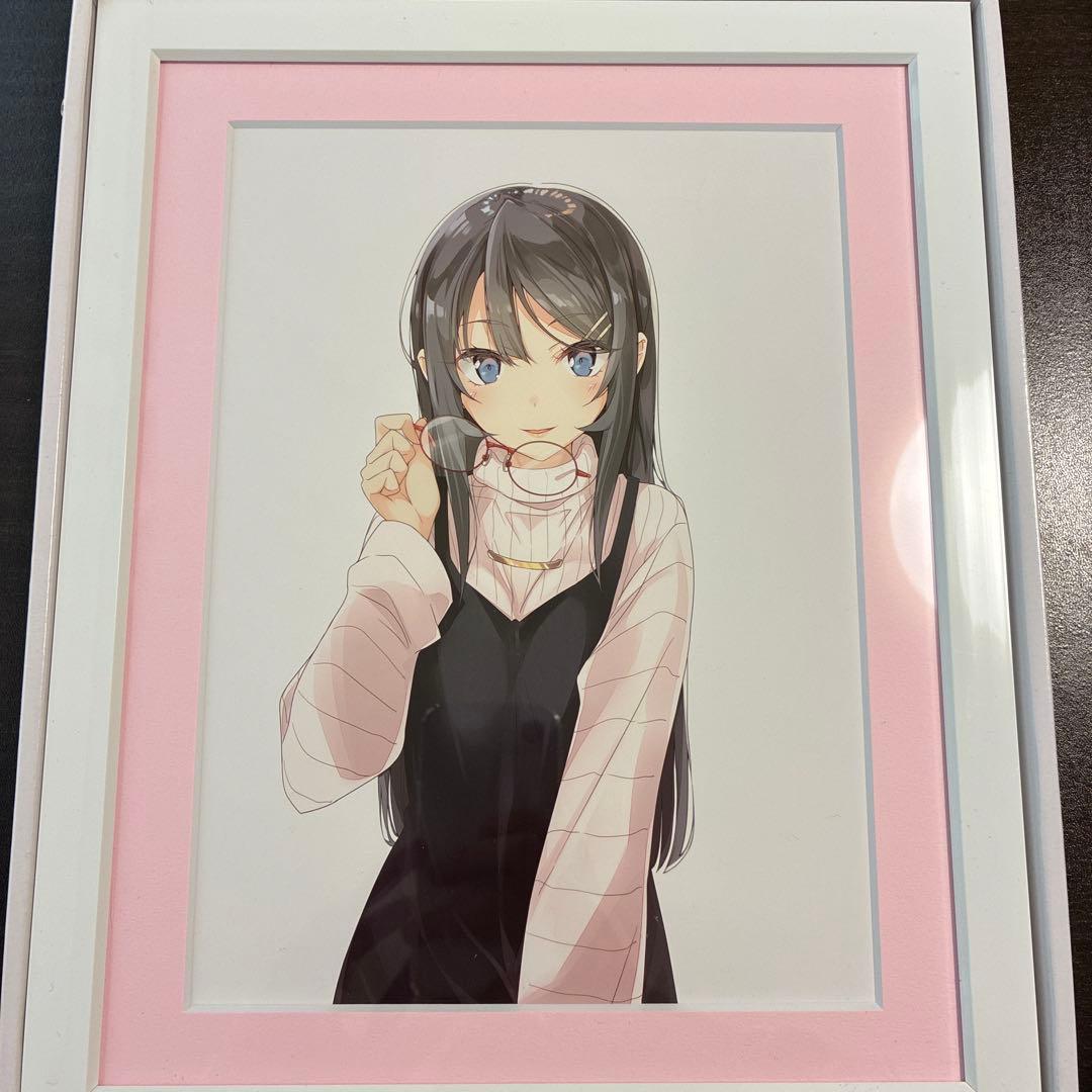 青春ブタ野郎シリーズ　オンラインくじ　S賞　キャラファイングラフ　2枚セット