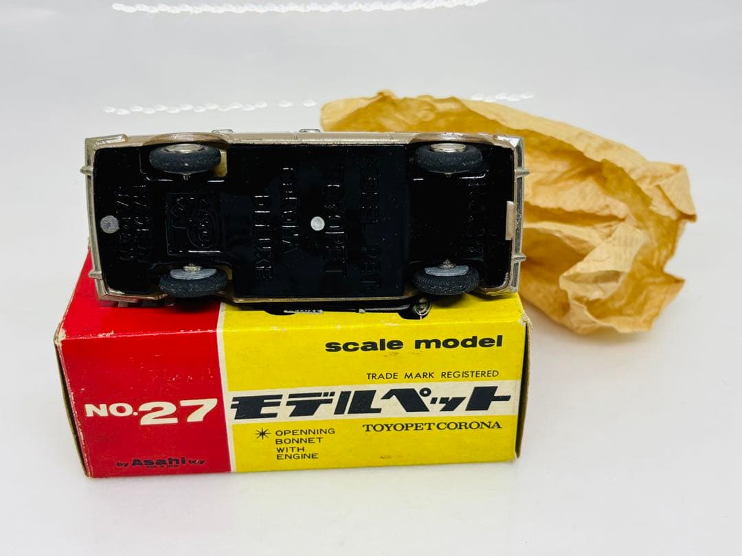 さ*か様 モデルペット当時物No.27トヨペットコロナDX1965年発売極美品A