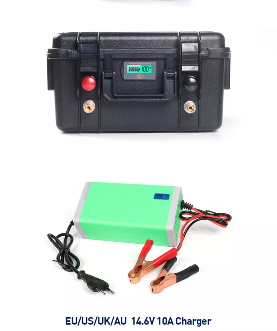 キャンピングカー アウトドア Lifepo4 12v100A