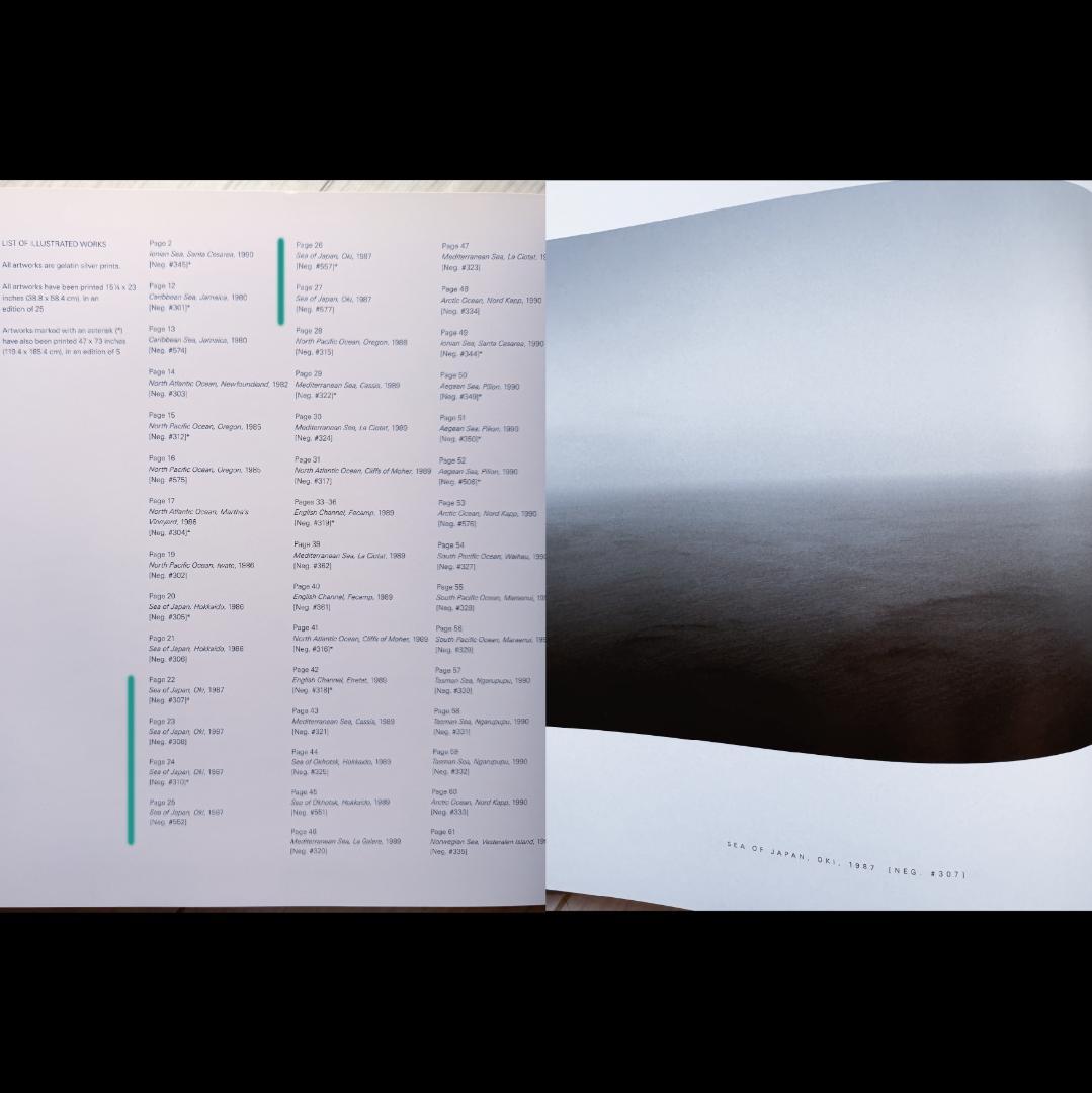 HIROSHI SUGIMOTO 「SEASCAPES」