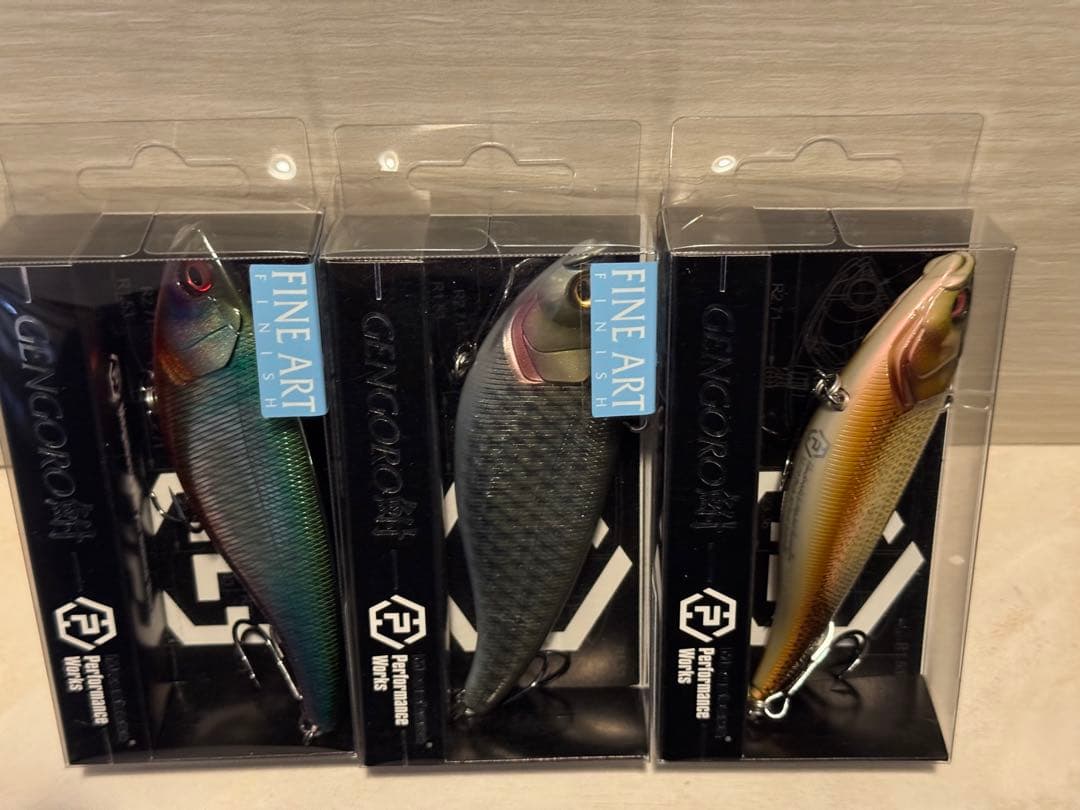 メガバスMPW 新品未開封　GENGORO鮒３個セット